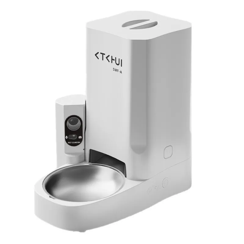 Smart Automatic Pet Feeder with Camera | Wi-Fi App Control 3L