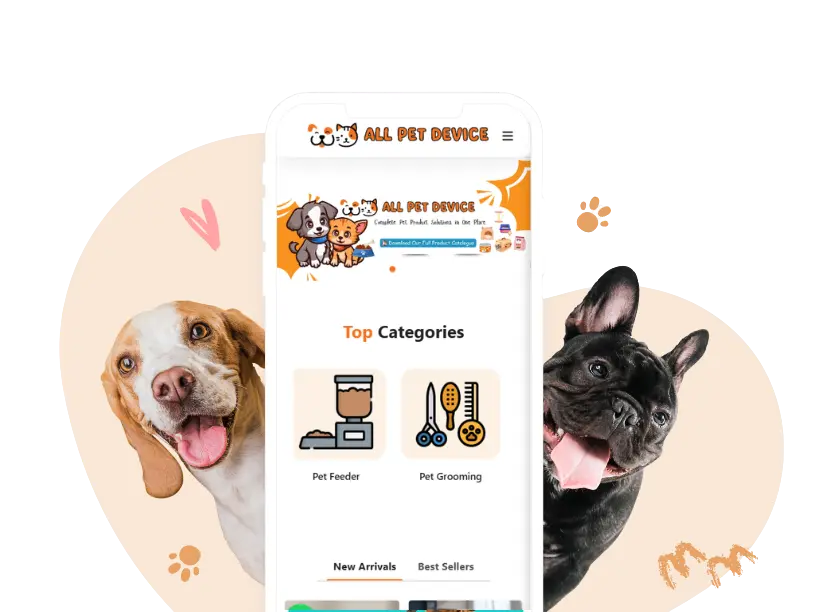 A collection of all pet device products
